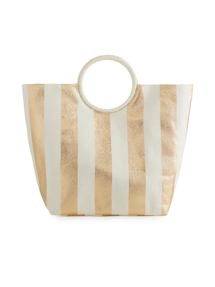 Mirage Tote in Gold