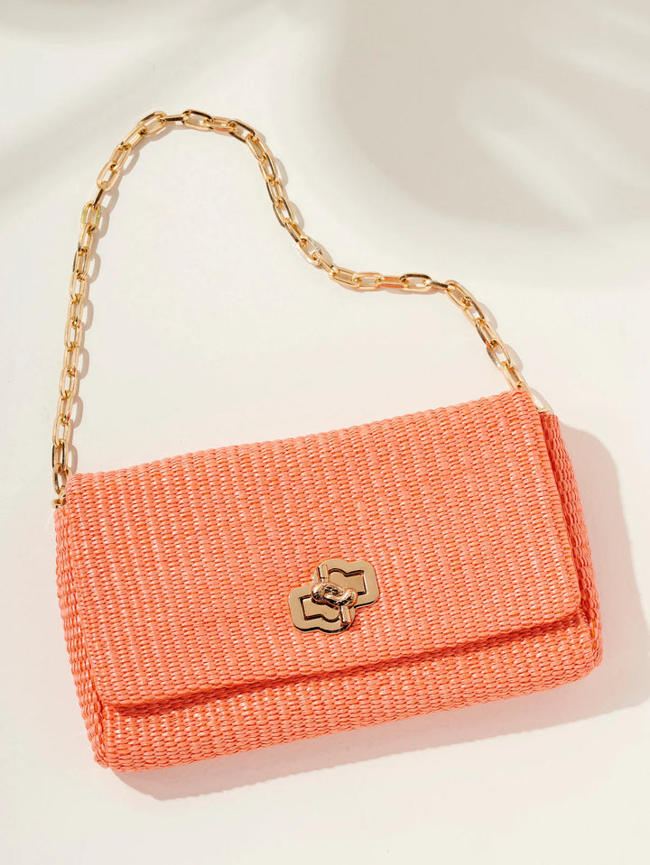 Raffaella Shoulder Bag in Orange