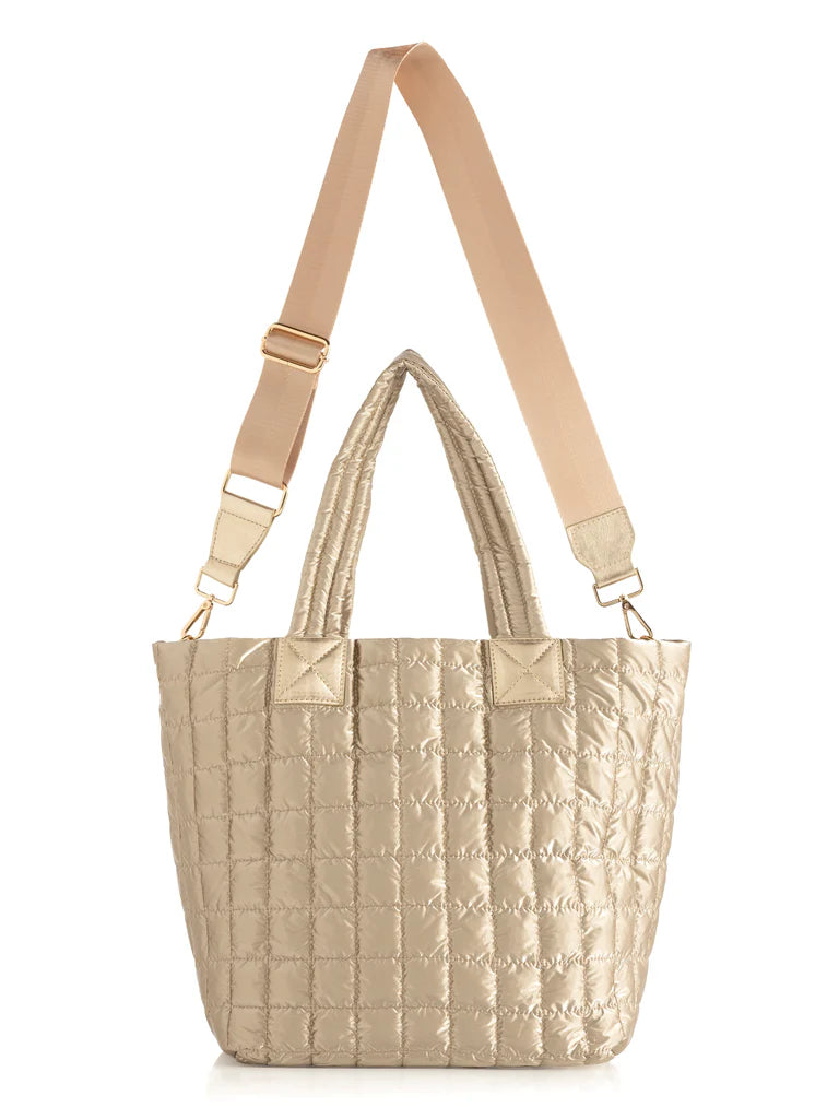 Logan Tote in Gold