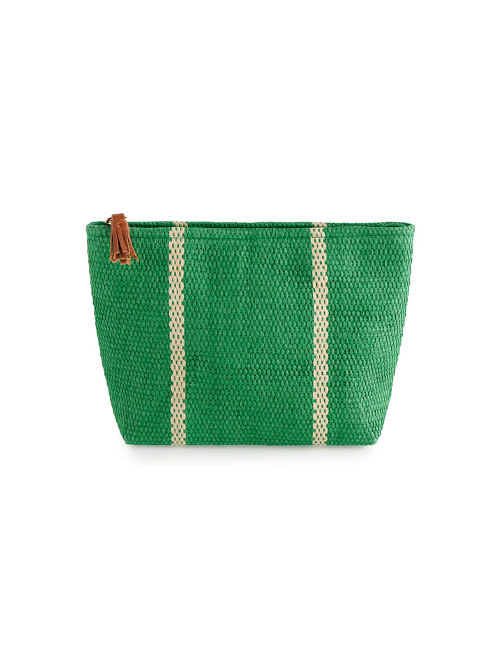 Riva Zip Pouch in Green