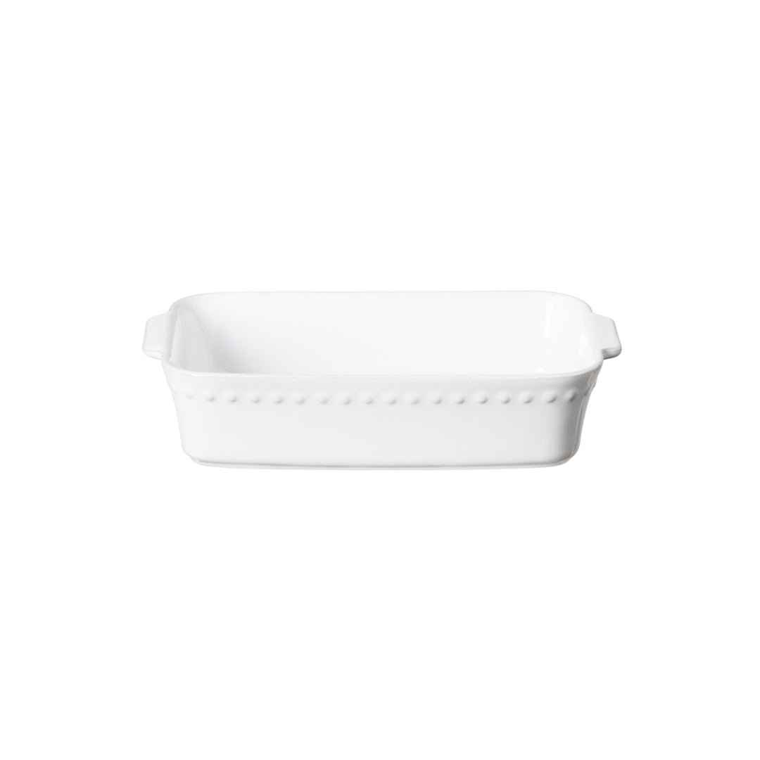 Costa Nova Small Rectangular Baker in Pearl