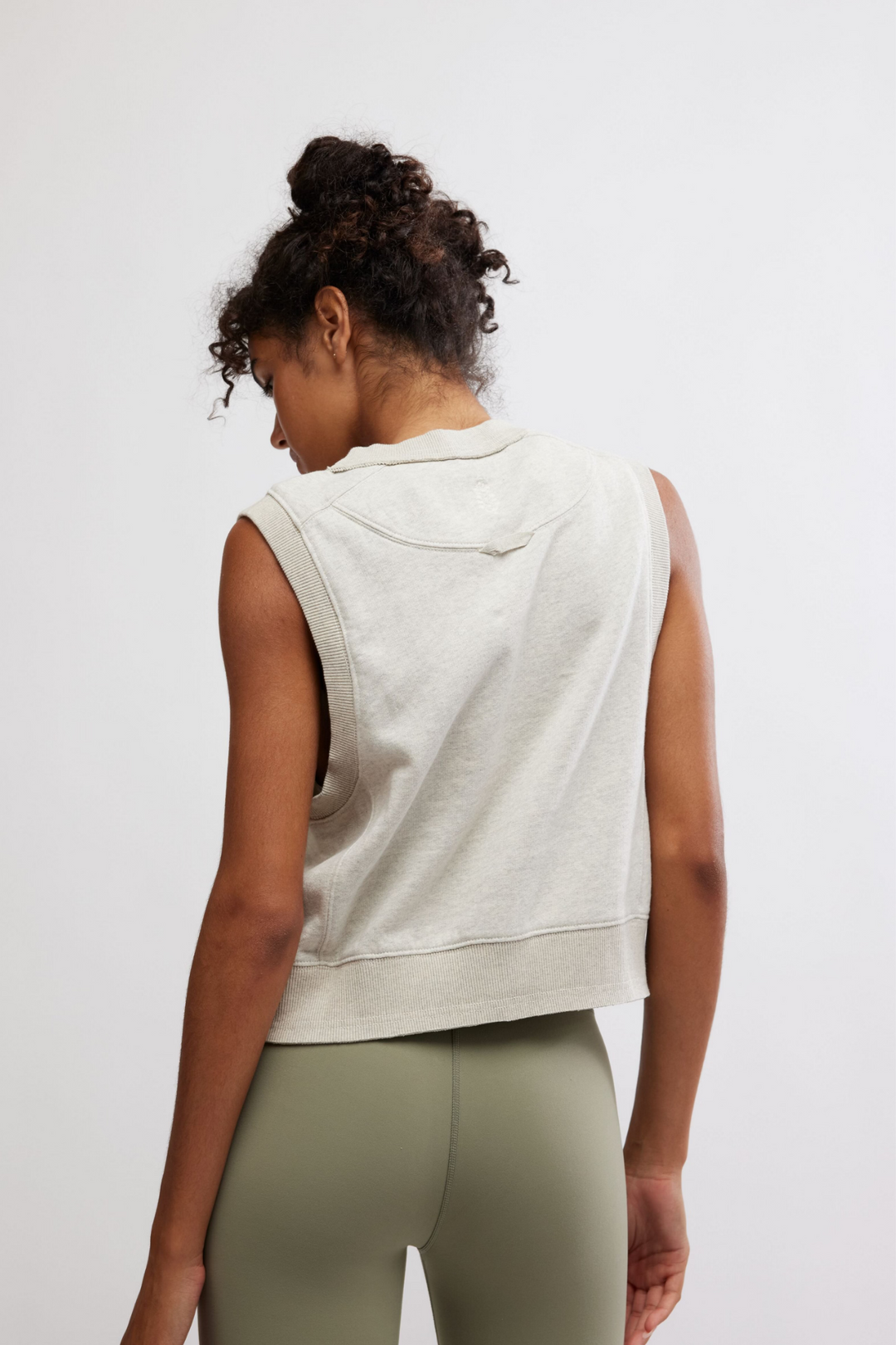 Free People Movement Intercept Tank in Heather Grey