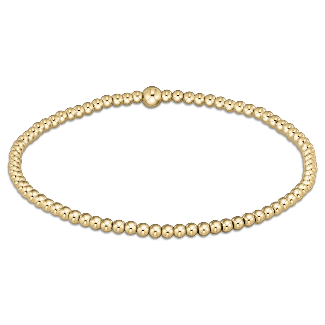 Enewton Classic Gold 2.5mm Bead Bracelet