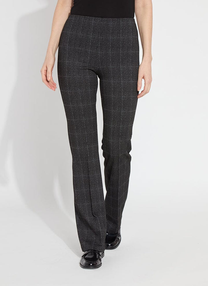 Lysse  Elysse Pant Jacquard (33" Inseam) in San Francisco Plaid