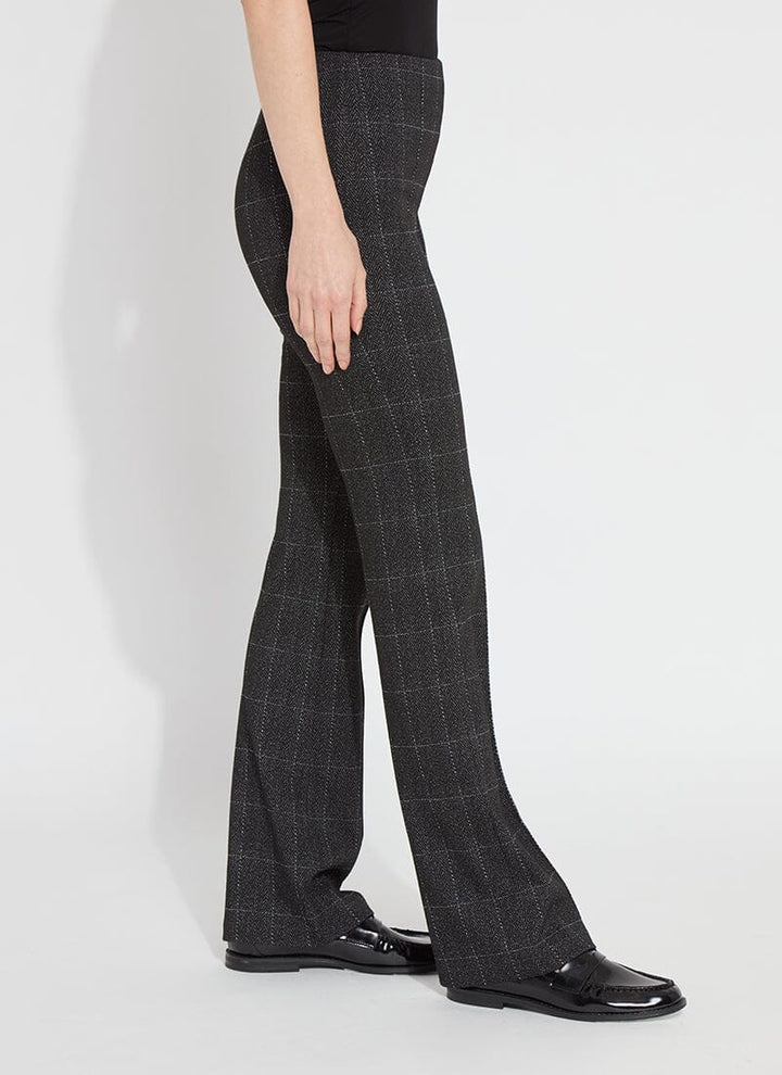 Lysse  Elysse Pant Jacquard (33" Inseam) in San Francisco Plaid