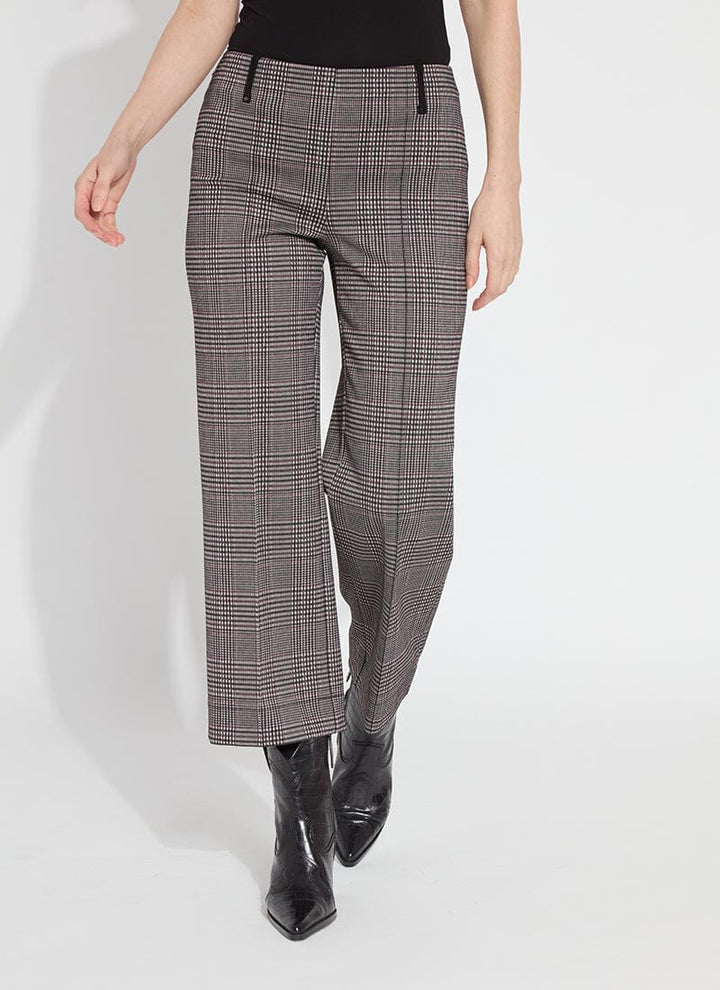 Lysse Livia Crop Pant (27" Inseam) in Boston Glen Plaid