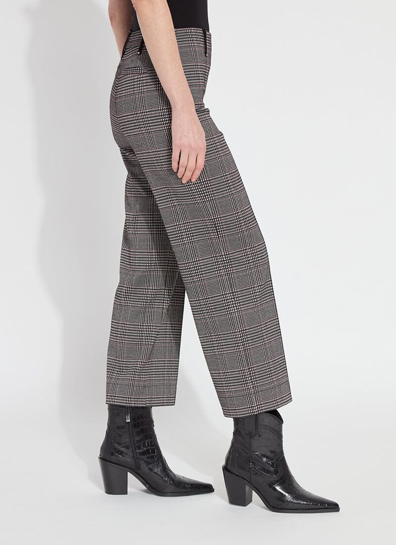 Lysse Livia Crop Pant (27" Inseam) in Boston Glen Plaid