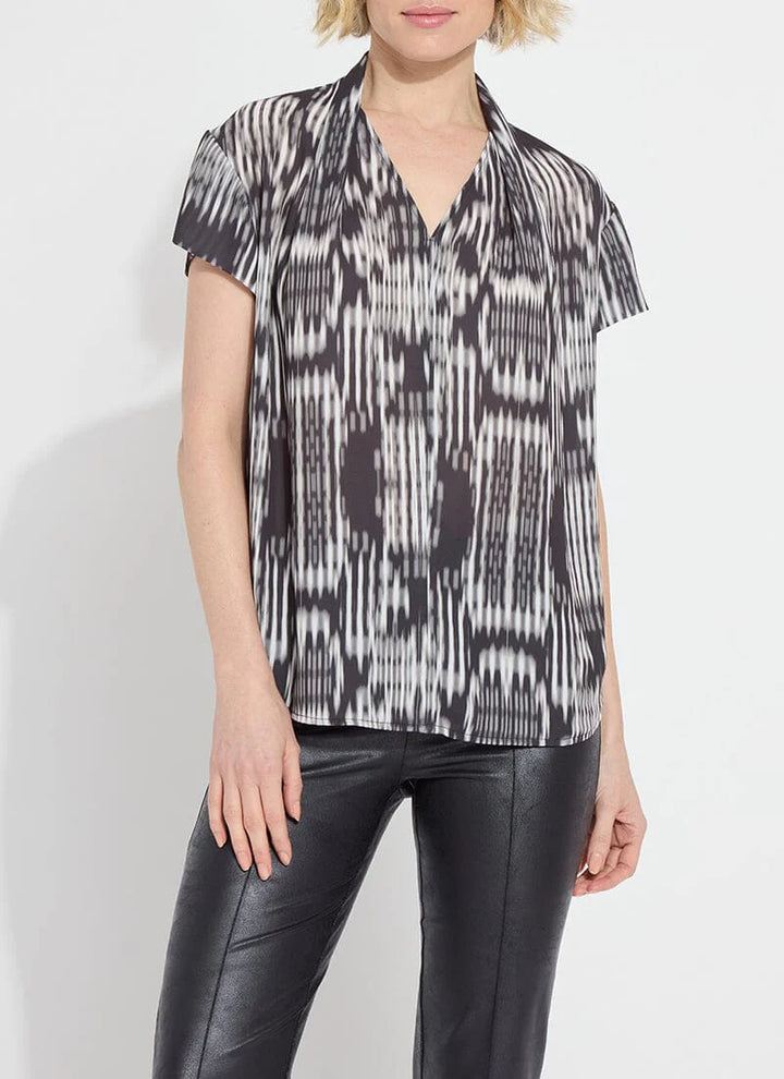 Lysse  Katya Sleeve Top in Textural Harmony