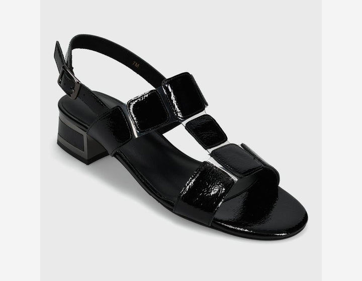 Vaneli Hatty Slingback Sandal in Black Naplak