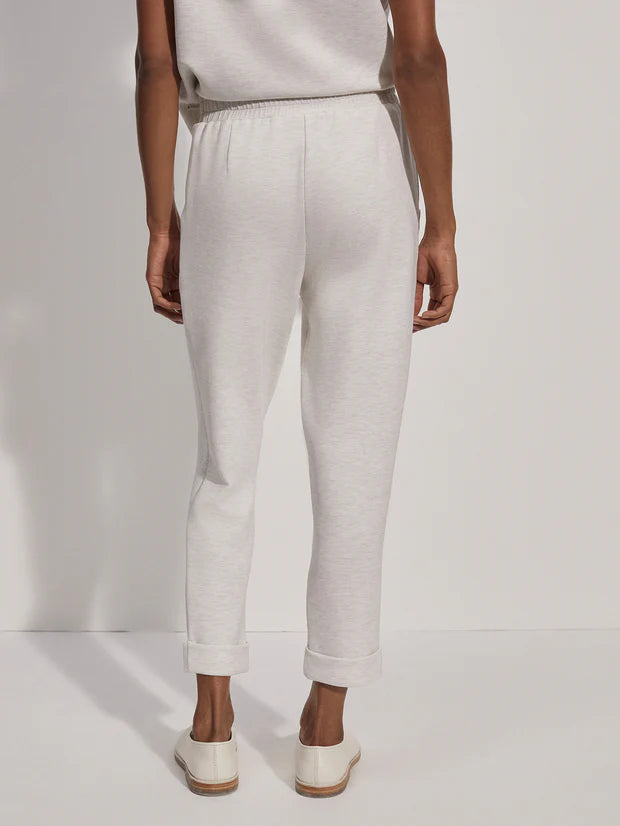 Varley The Rolled Cuff Pant in Ivory Marl