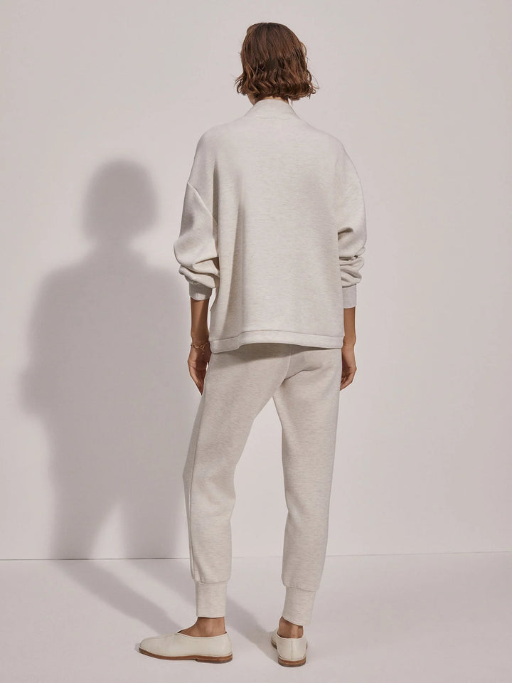 Varley Betsy Sweat in Ivory Marl