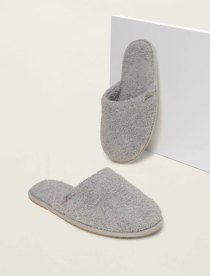 Barefoot Dreams CozyChic® Unisex Slipper in Dove Gray