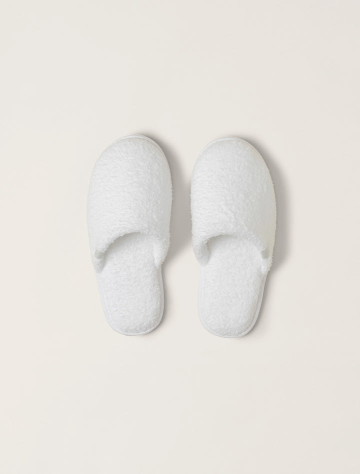 Barefoot Dreams CozyChic® Unisex Slipper in White