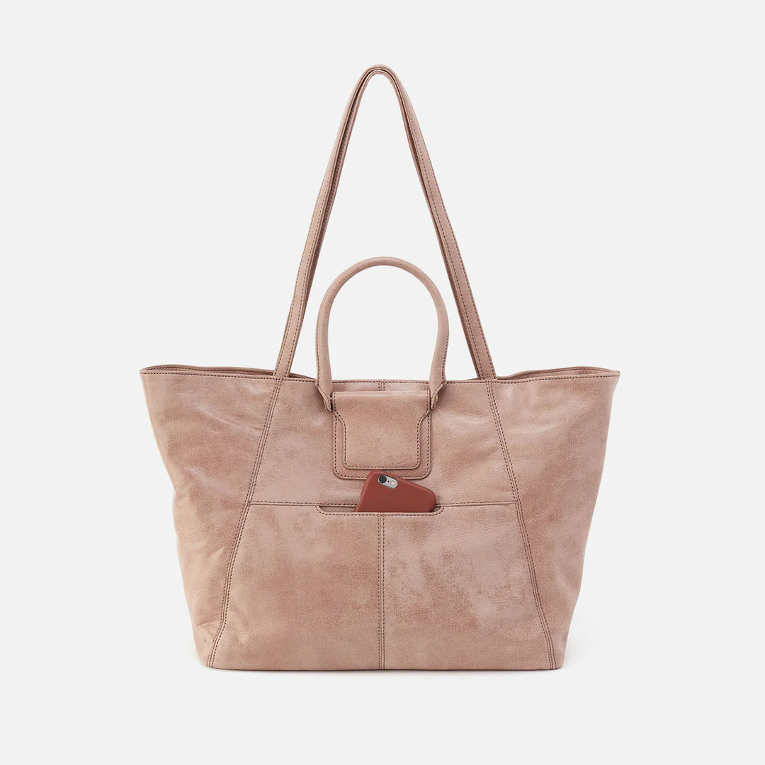 Hobo Sheila East-West Tote in Buffed Leather | Hazel