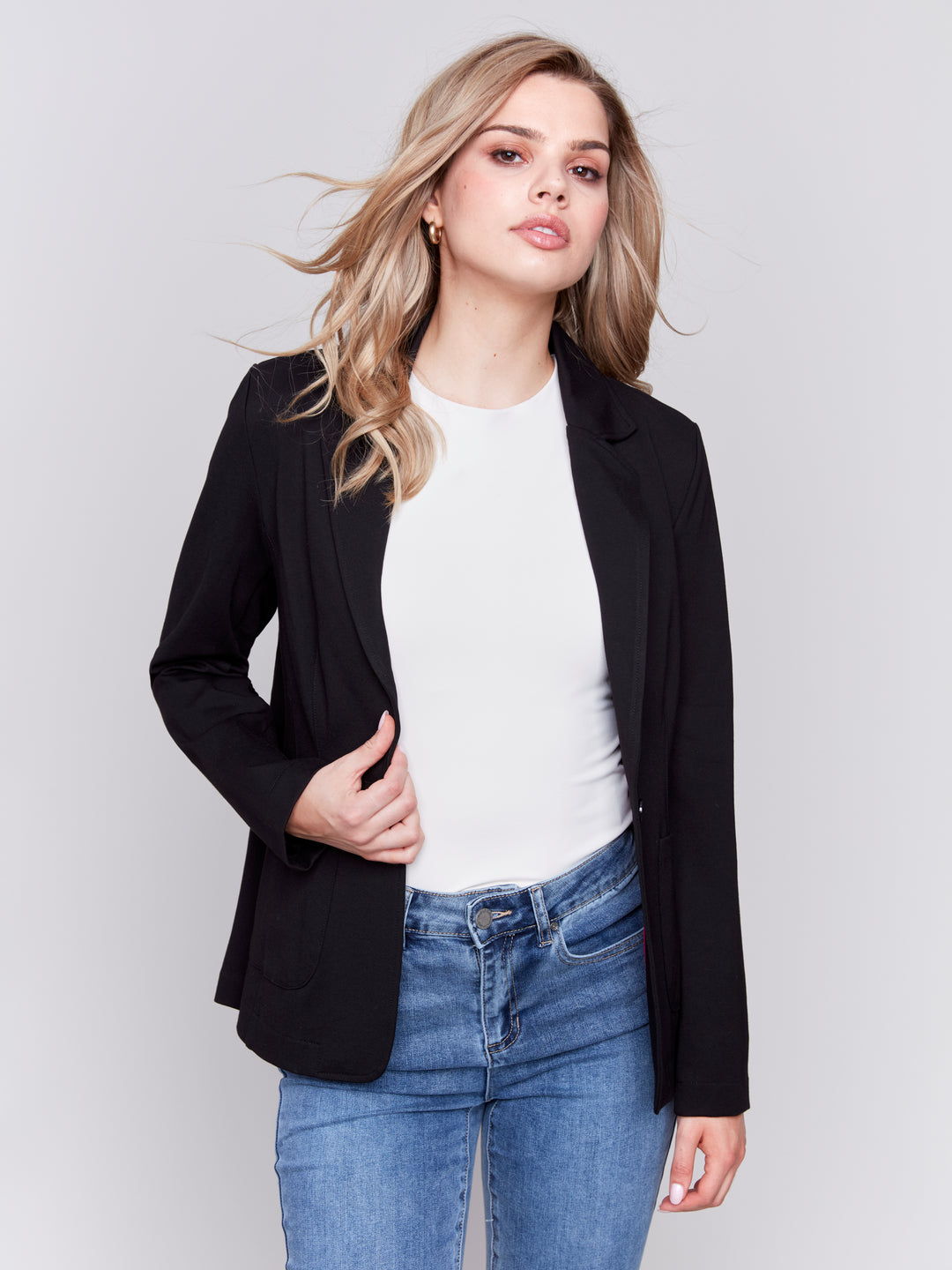 Charlie B Black Blazer