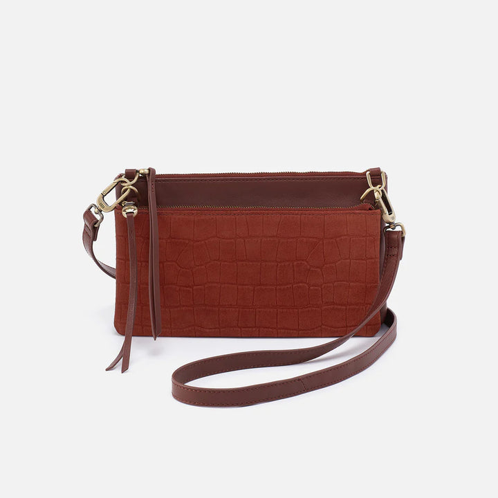 Hobo Darcy Double Crossbody in Sequoia