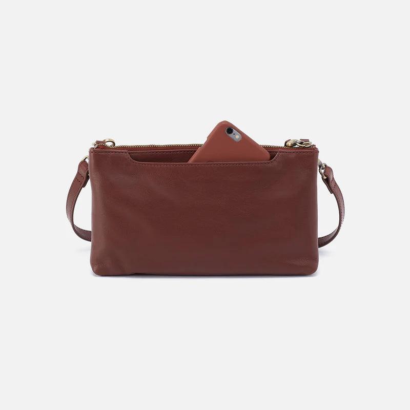 Hobo Darcy Double Crossbody in Sequoia