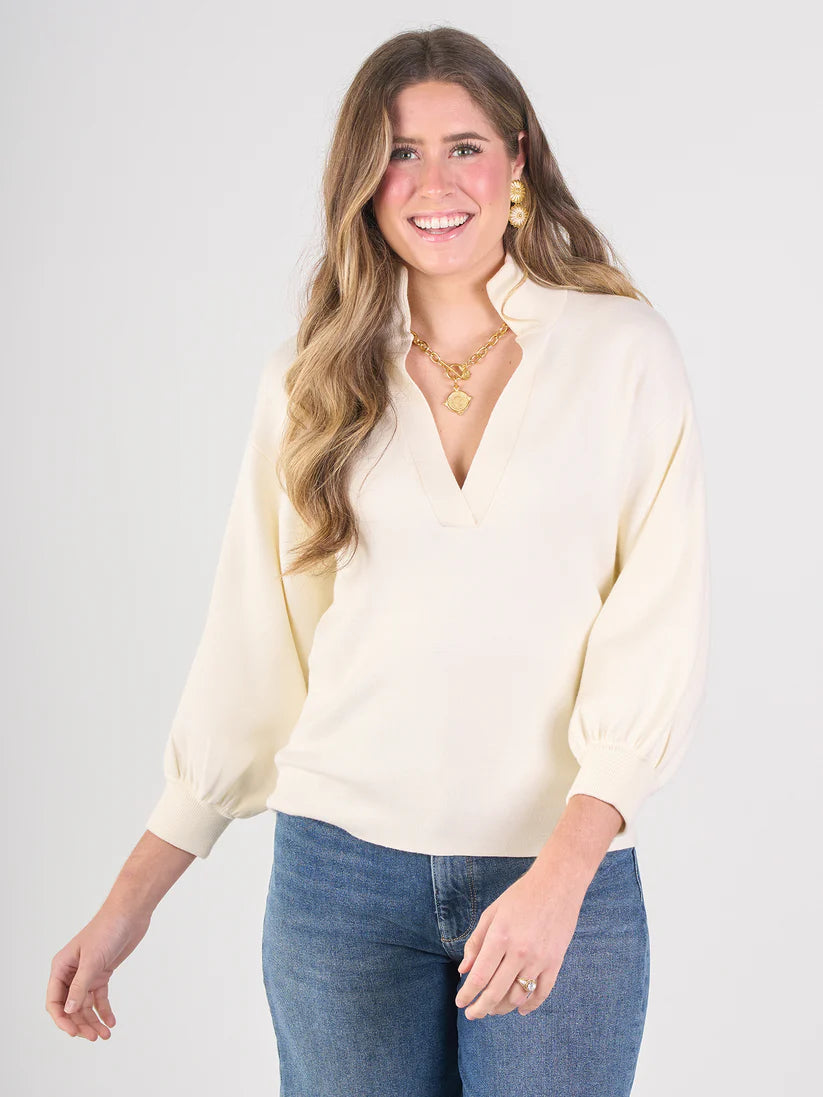 Emily McCarthy Lolli Sweater in Sandshell