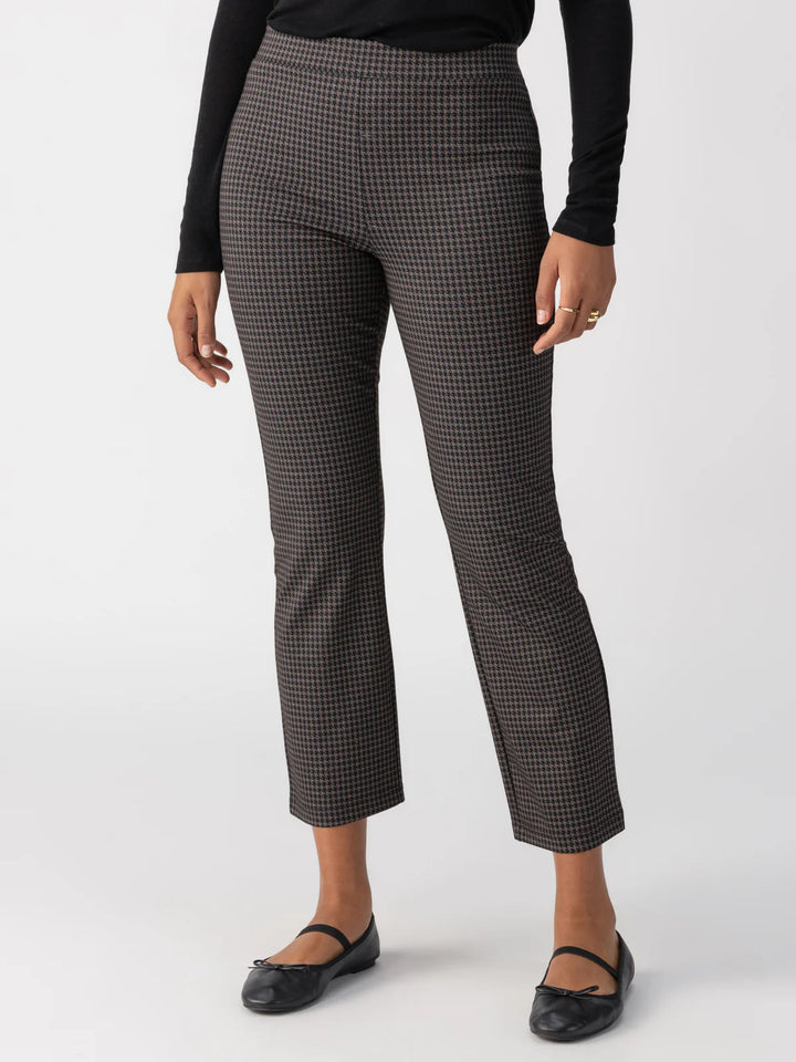 Sanctuary Clothing Carnaby Kick Crop in Shadow Check