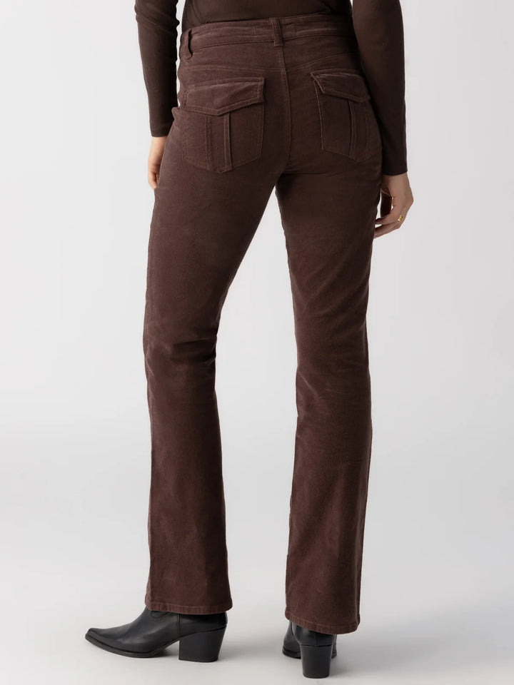 Sanctuary Clothing Corduroy Hayden Bootcut in Brown Sugar