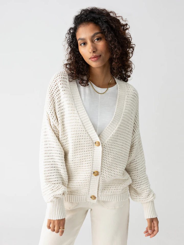 Sanctuary Clothing Falling For Fall Chalk Cardi