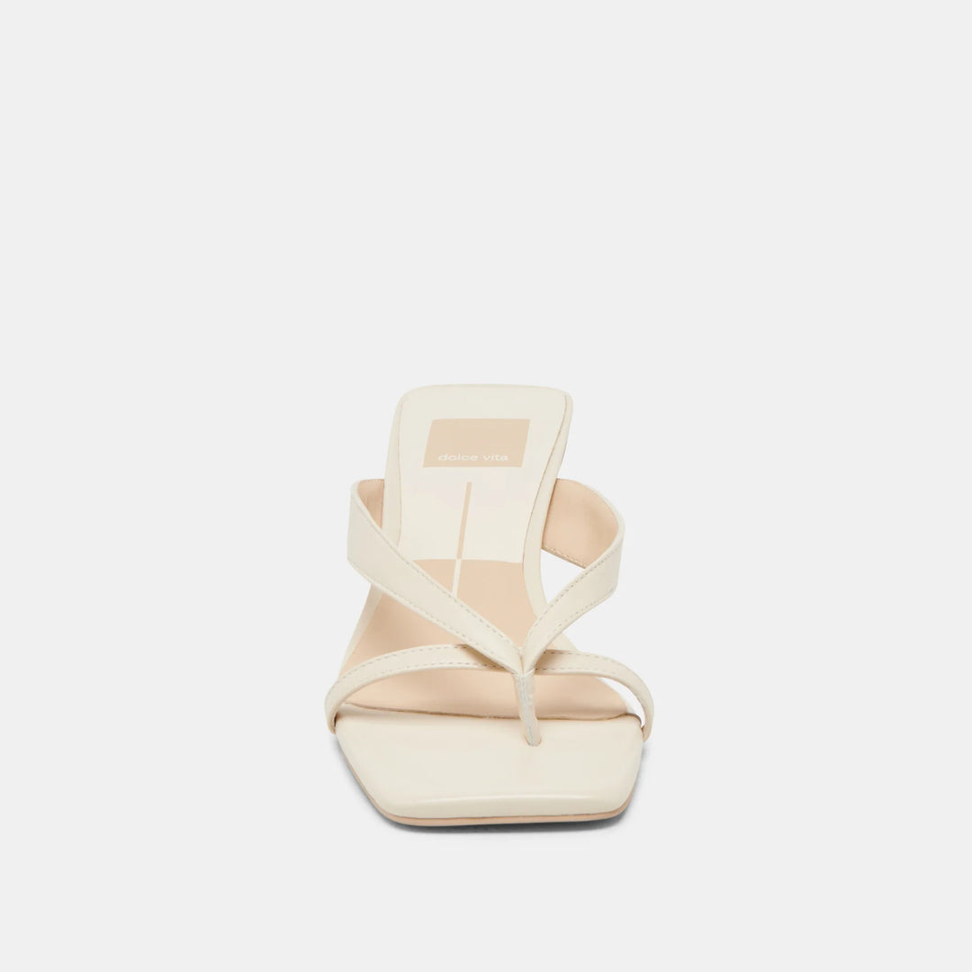 Dolce Vita Brevel Heels in Off White Leather