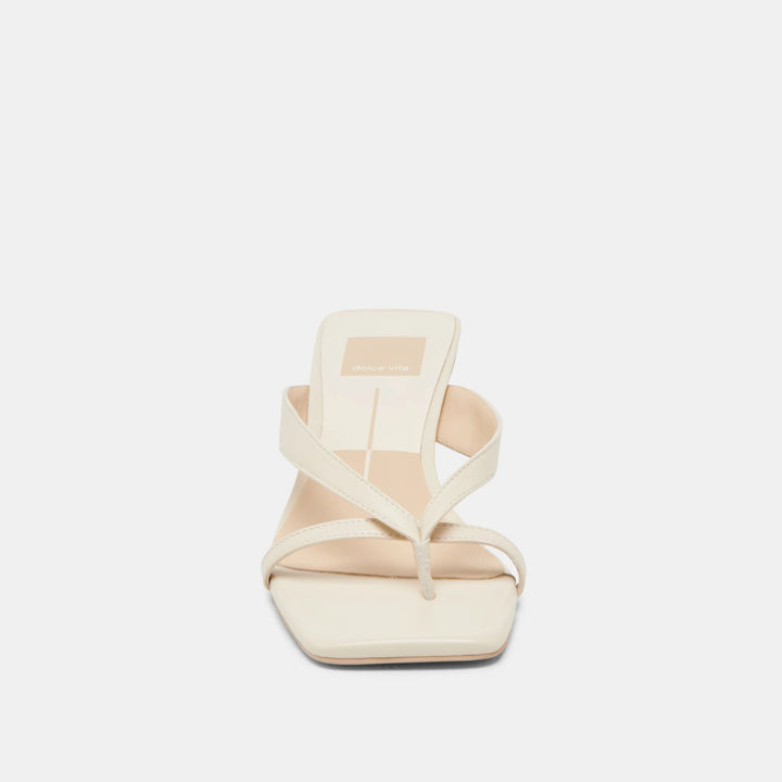 Dolce Vita Brevel Heels in Off White Leather