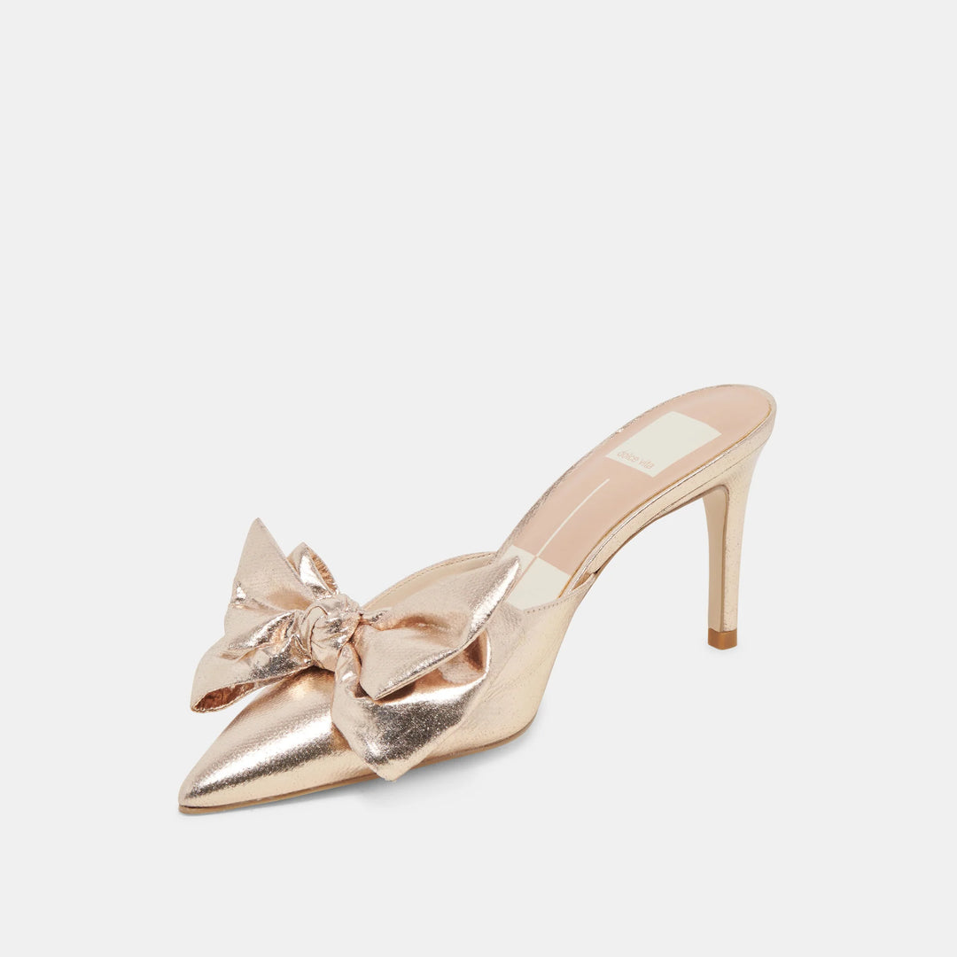 Dolce Vita Kayli Heels in Platinum Satin