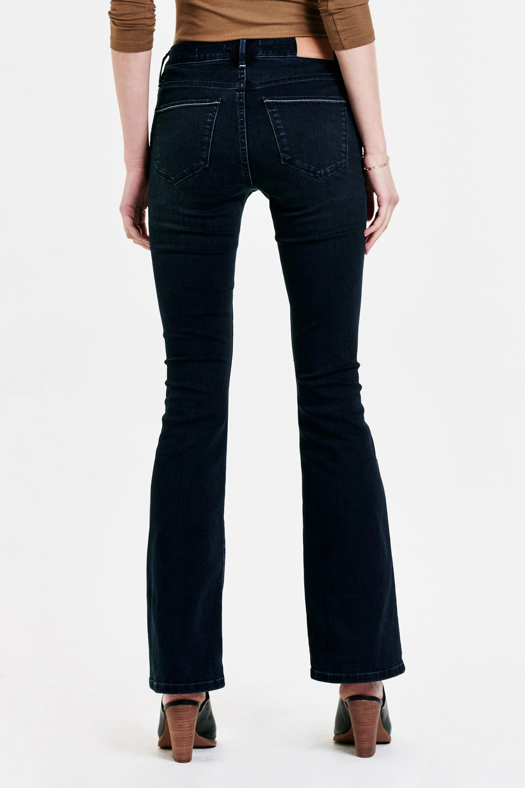 Dear John Jaxtyn High Rise Bootcut Jean in Roselle