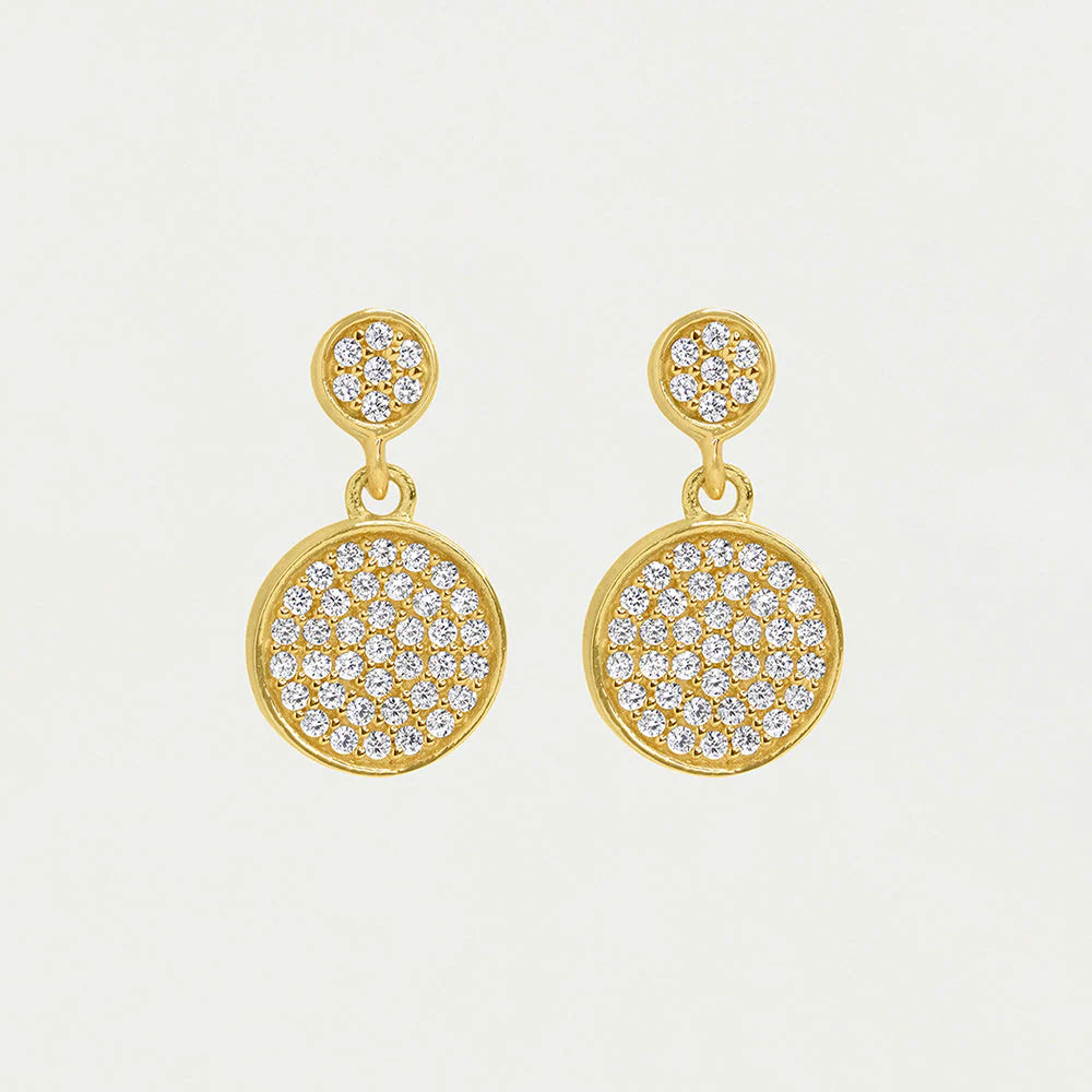 Dean Davidson Petit Pavé Droplet Earrings