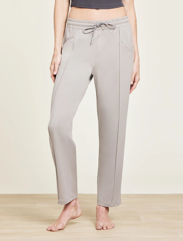 Barefoot Dreams Malibu Collection® Butterchic Pintuck Pant in Nickel