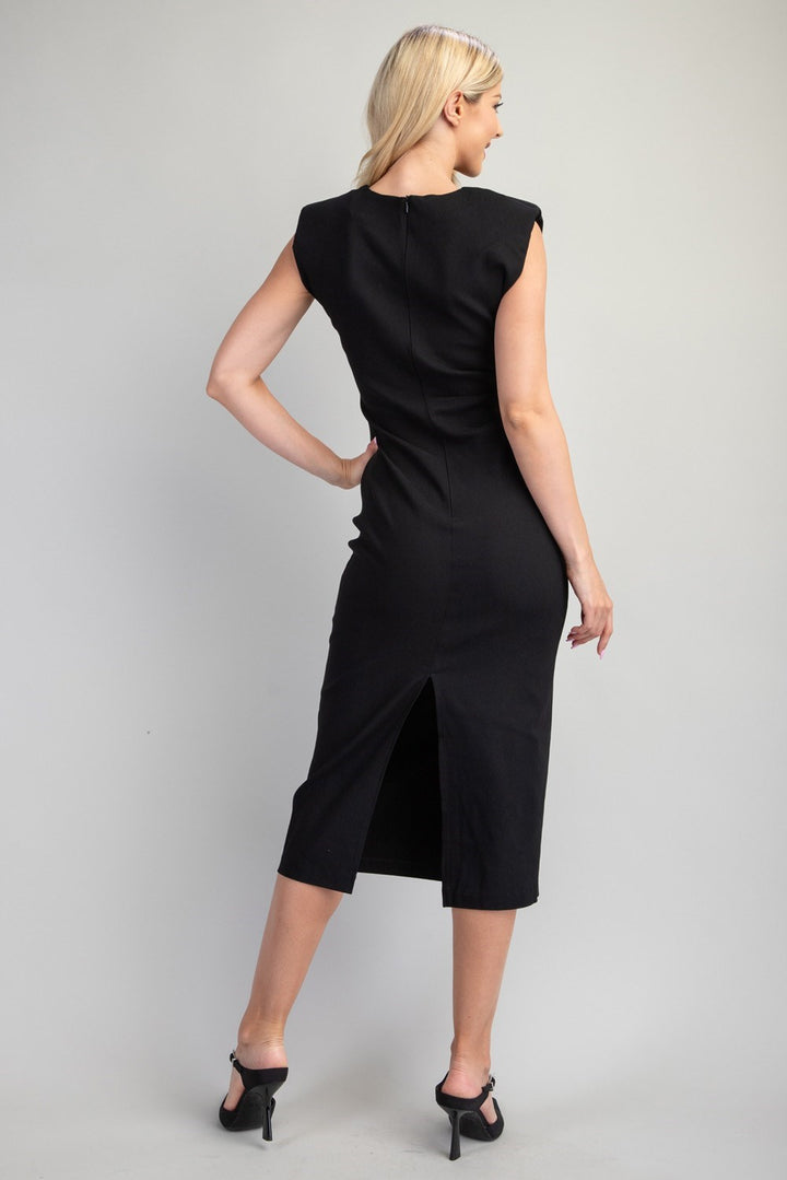 Back And Forth Black Dress