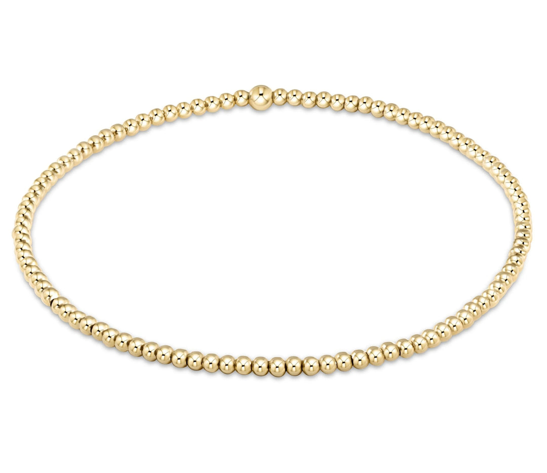 Enewton Egirl Classic Gold 2mm Bead Bracelet