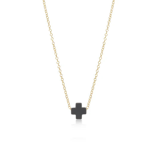 enewton 16" Necklace Gold - Signature Cross