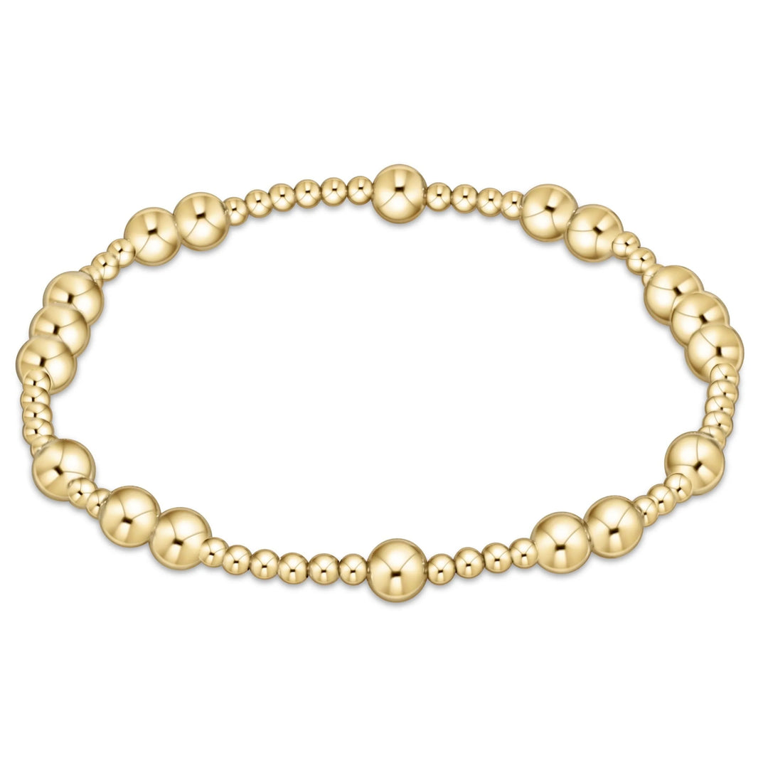 Enewton Hope Unwritten 5mm Bead Bracelet- Gold