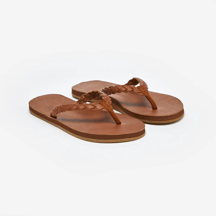 hari mari Meadows Braided Flip Flops in Cinnamon