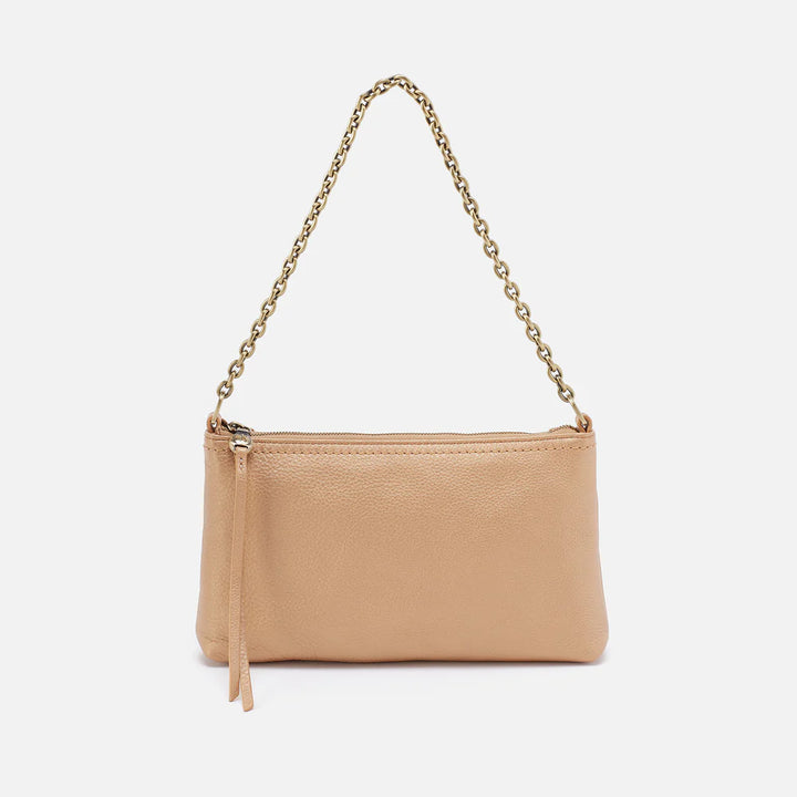 Hobo Darcy Double Crossbody in Dusty Gold