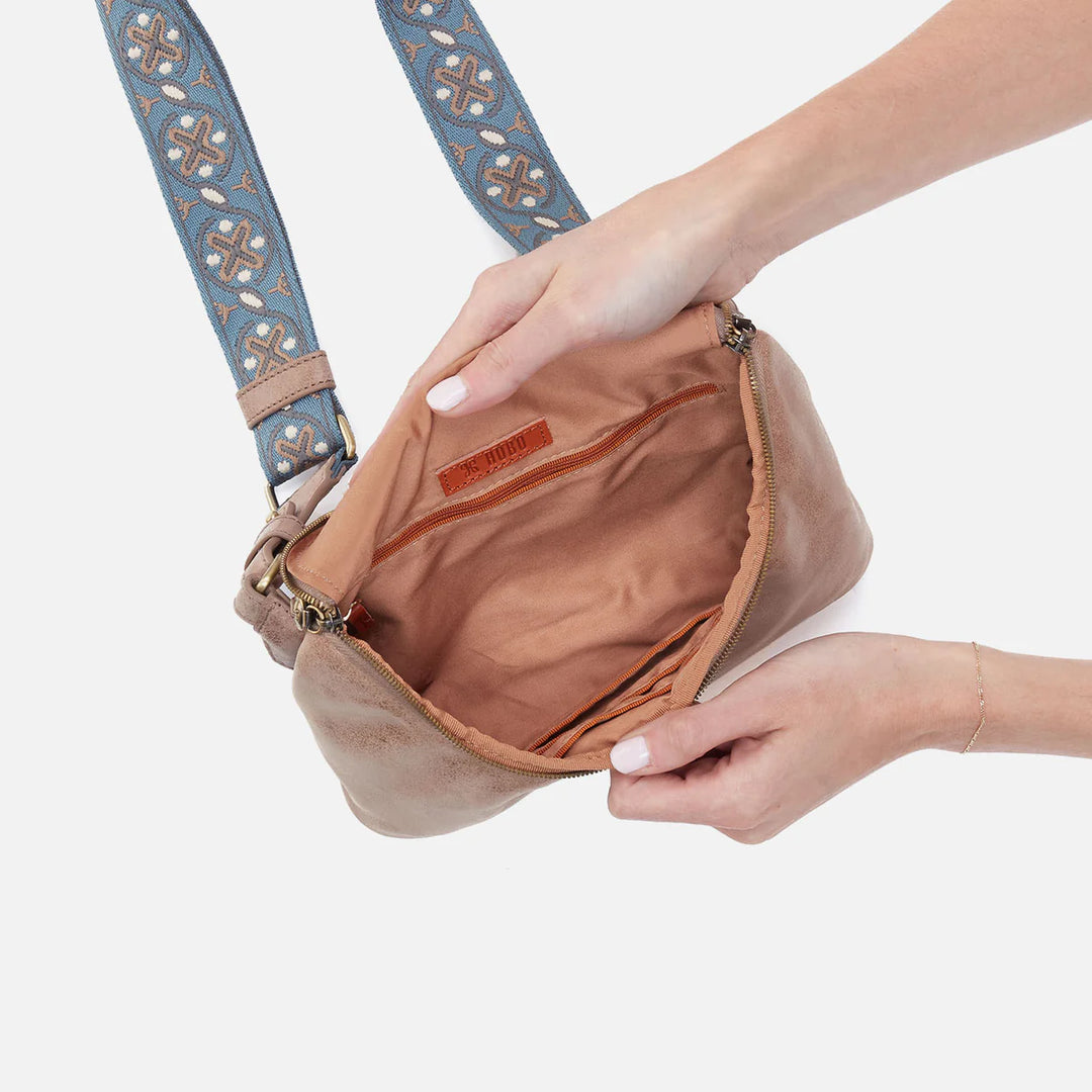 Hobo Fern Large Belt Bag in Buffed Leather | Hazel