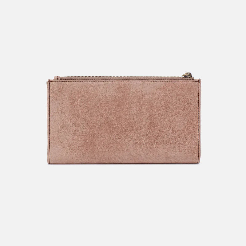 Hobo Jill Large Bifold Wallet in Buffed Leather | Hazel