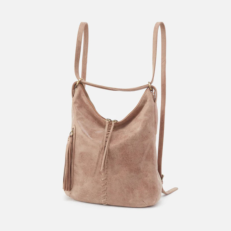 Hobo Merrin Convertible Backpack in Buffed Leather | Hazel