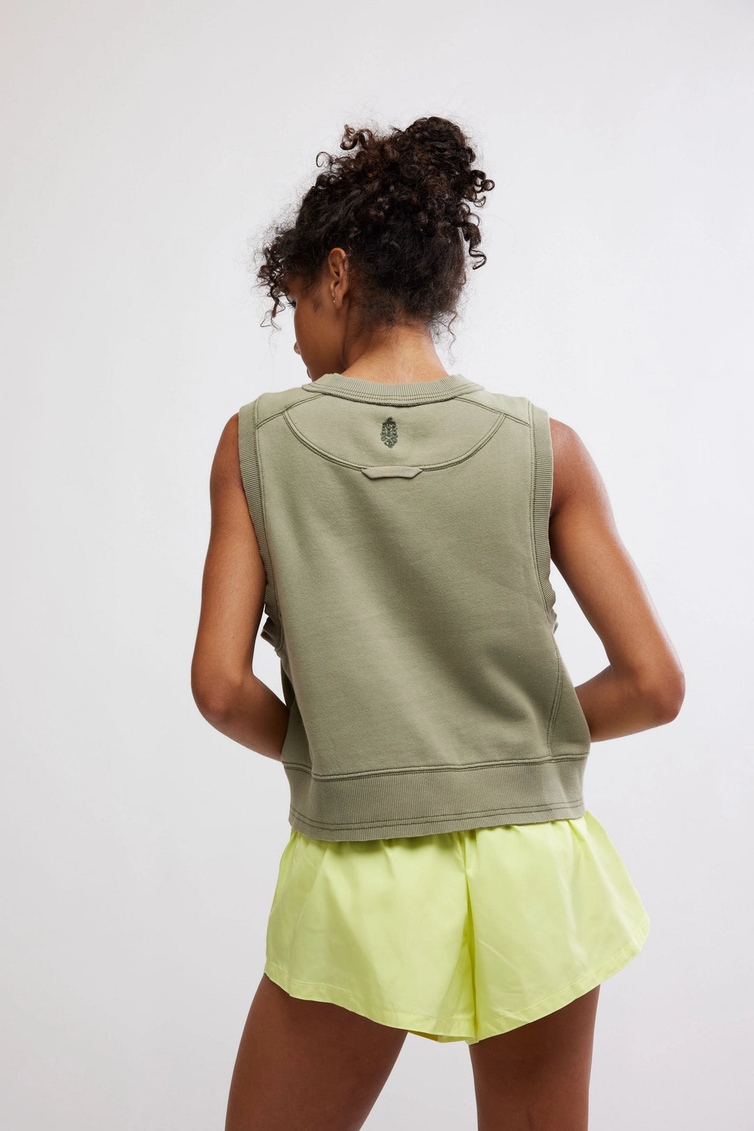 Free People Movement Intercept Tank in Sage Stone