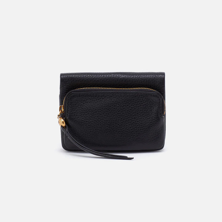 Hobo Fern Bifold Wallet in Black