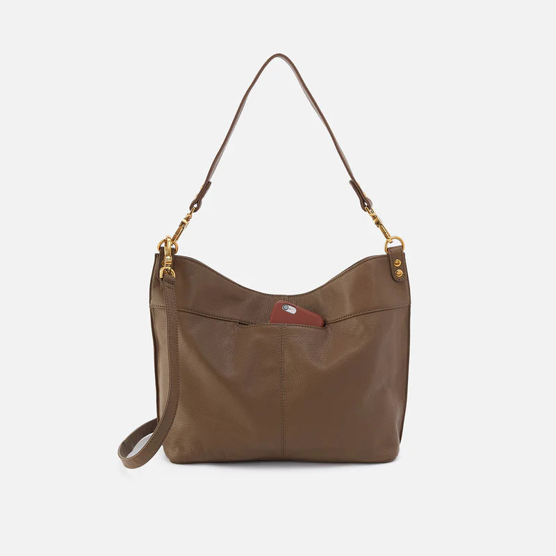 Hobo Pier Shoulder Bag In Dark Elm