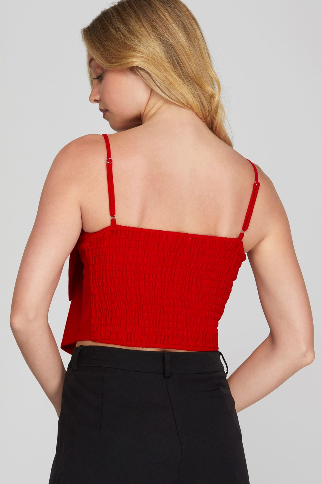 Favorite Red Bow Cami Top