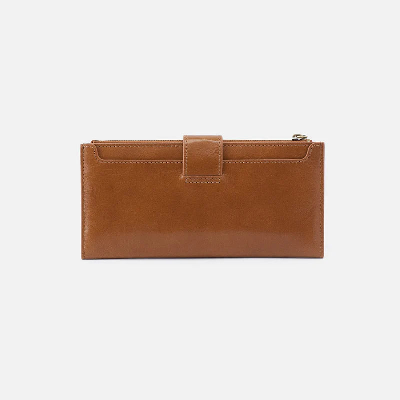 Hobo Dunn Continental Wallet in Truffle