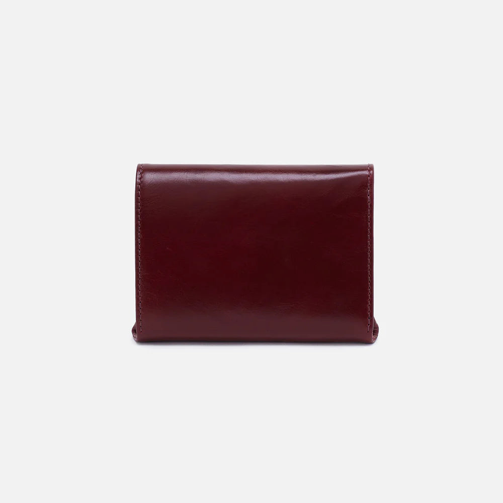 Hobo Robin Compact Wallet in Winterberry