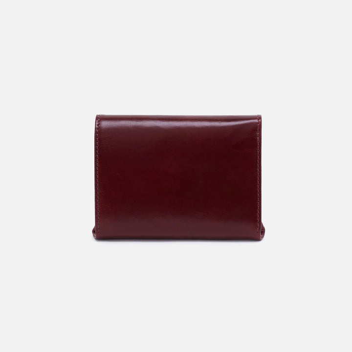 Hobo Robin Compact Wallet in Winterberry