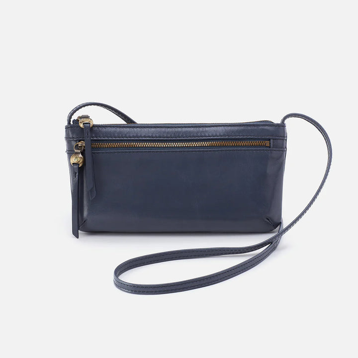 Hobo Cara Crossbody in Blue Stone