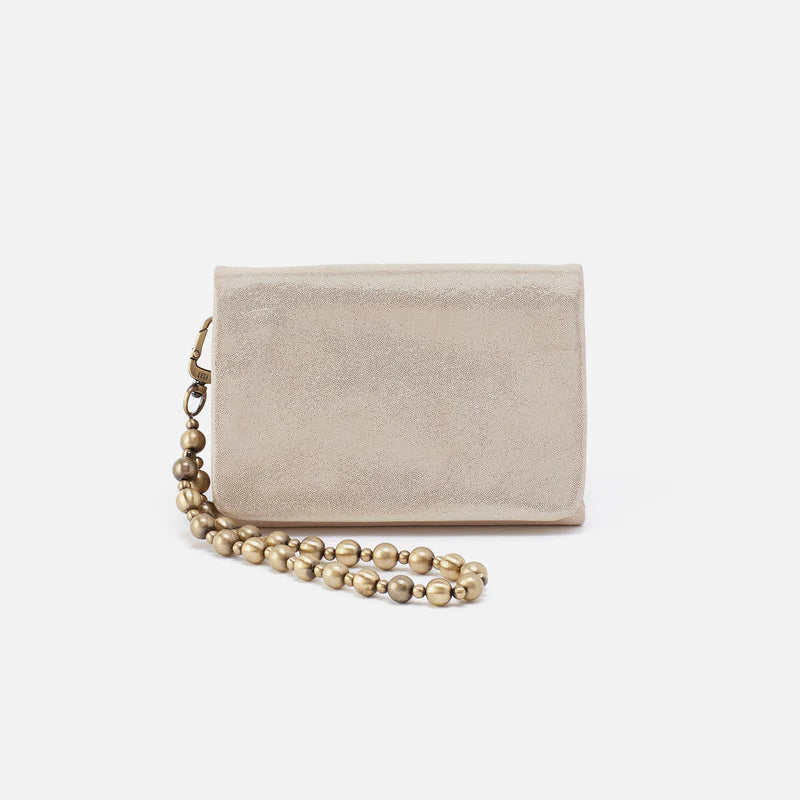 Hobo Ross Bead Wristlet in Sand Shimmer