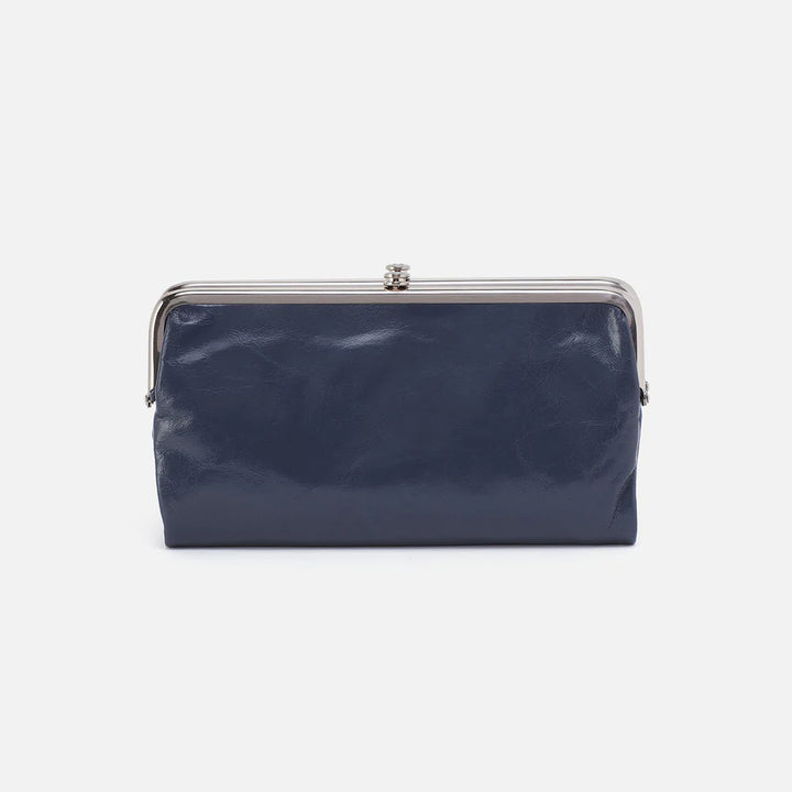 Hobo Lauren Clutch-Wallet in Blue Stone